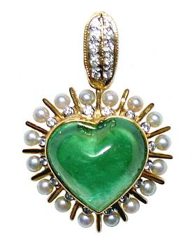 Emerald pendant