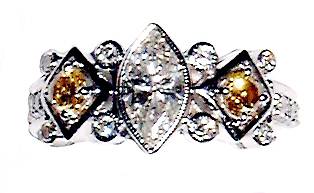 Marquise diamond ring